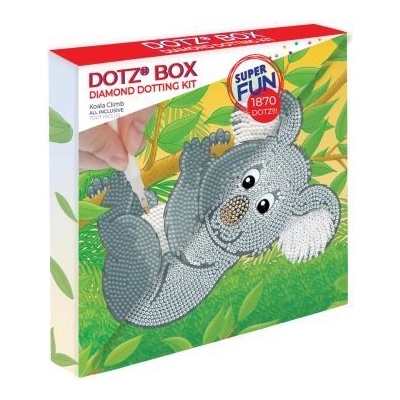 Diamond Dotz Diamond Dotz: Dotz Box, комплект за правене на снимки на коала, 22 x 22 cm