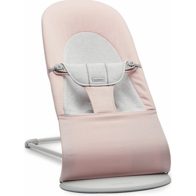BABYBJÖRN lehátko Balance Soft Light Pink Grey Woven jersey