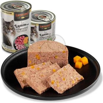 Leonardo консерва за котки - агнешко, птиче месо и тиква 6 x 200 г