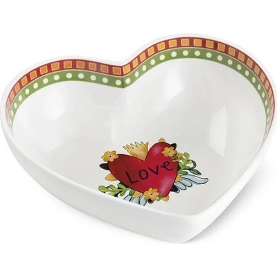 Egan Love Red Dekorační mísa 23 x 6,5 cm