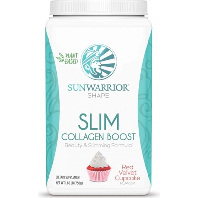 Sunwarrior Slim Collagen Boost Red Velvet Cupcake 750 g