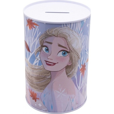 Kovová pokladnička Disney Frozen – detská kasička na mince, 44935