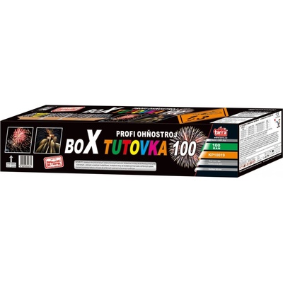 Profi složený Ohňostroj BOX TUTOVKA 100 ran 2 1 Čína KP10019