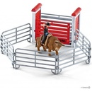 Schleich 41419 Kovboj na býku v ohradě
