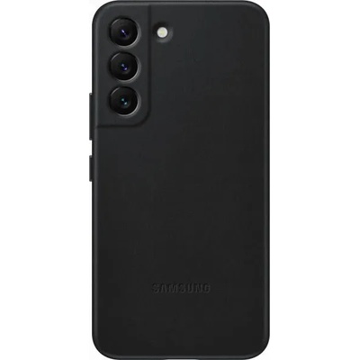 Samsung Galaxy S22 Leather Cover black (EF-VS901LBEGWW)