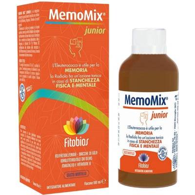 Fitobios Memo Mix Junior Сироп за памет и концентрация, 100 ml, Fitobios (682736 FITO)