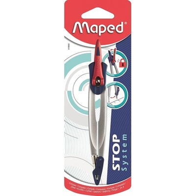 Maped Kovové kružítko Stop System blistr – Zboží Dáma