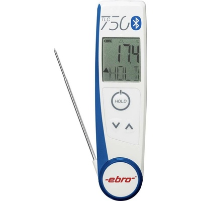 ebro TLC 750 BT infračervený teplomer a vpichovací teplomer (HACCP), rozsah -50 do +250 °C
