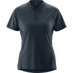 Gonso Дамска фланелка с къс ръкав за колоездене Gonso Women's Sitivo Jersey Blue Cycling jersey - Outerspace - размер 40 (EU) (156-2900-0114)