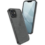 Uniq Блестящ Калъф за iPhone 12 Mini, Uniq LifePro Tinsel Case, Черен (8886463674420)