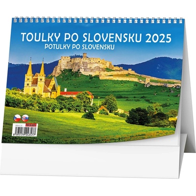 Toulky po Slovensku stolní 2025