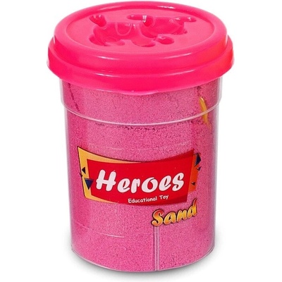 Heroes Кинетичен пясък Heroes - Розов, 200 g (KUM-020)