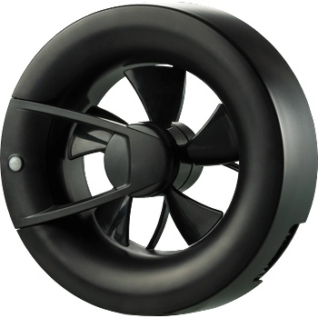 Blauberg ВЕНТИЛАТОР O2 BLAUBERG ф100/125мм 140м3/ч ЧЕРЕН (Blauberg O2 black)