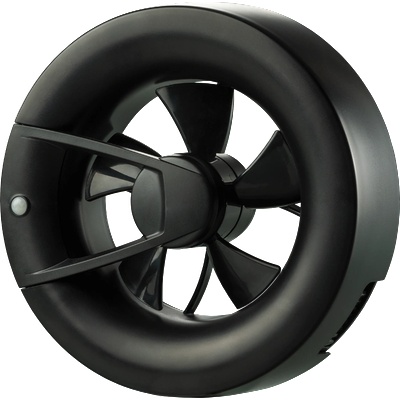 Blauberg ВЕНТИЛАТОР O2 BLAUBERG ф100/125мм 140м3/ч ЧЕРЕН (Blauberg O2 black)