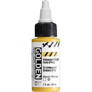 Golden Artist Colors High Flow АКРИЛНА боя Iridescent Bright Gold (Fin) 30 ml 1 бр (0008511-1)