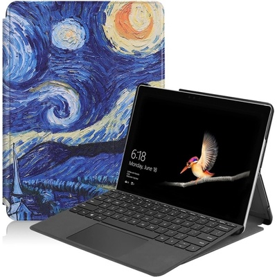 PROTEMIO 53452 ART Zaklápací obal Microsoft Surface Go 3 / 2 / 1 STARRY SKY