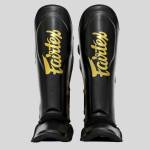 FAIRTEX Протектори за Крака Fairtex Black/Gold - M