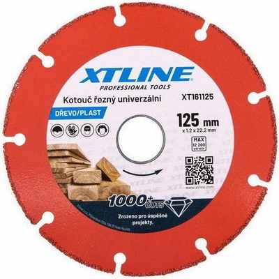 Xtline Kotouč univerzální 125 mm XT161125