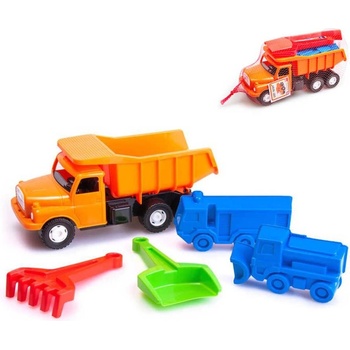 DINO Toys Set pieskový Tatra 148 oranžová 5ks