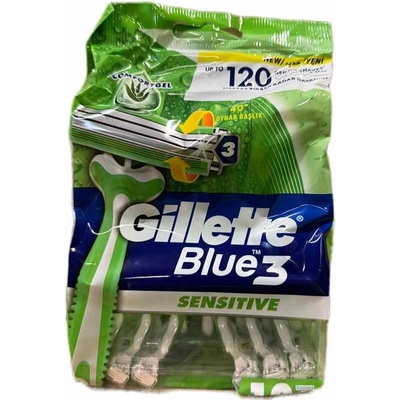Gillette Blue3 Sensitive 12 ks