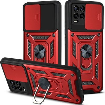 VSECHNONAMOBIL 127055 RING CAMERA Kryt s držákem pro Realme 8 / Realme 8 Pro červený – Zboží Živě