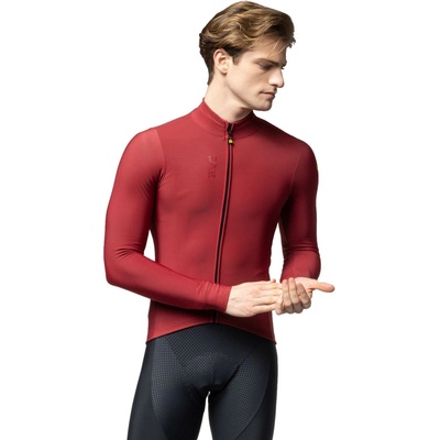 Alé PRAGMA Fondo 3.0 LS Jersey Ruby red