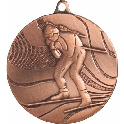 MMC4750/B Medaila biatlon pr.50 mm hr.3 mm bronz 5x0 3 cm