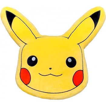 Halantex Tvarovaný 3D vankúš Pokémon Pikachu 35x37