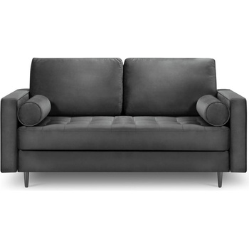 Milo Casa Тъмно сив диван от кадифе , 174 см Santo - Milo Casa (MIL_2S_44_A3_SANTO6)