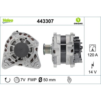 generátor VALEO 443307