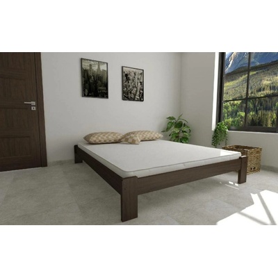 ComfortMatrace Aurora + rošt masiv borovice Barva ořech