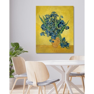 ZUTY Obrazy na stenu - Vincent van Gogh - Kosatce Rámovanie: bez rámu a bez vypnutia plátna, Rozmer: 40x50 cm