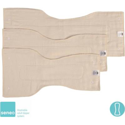 SENEO Absorpčné vložky Twill anatomické L 2 ks
