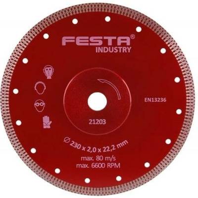FESTA Kotouč diamantový festa industry 200x25. 4mm