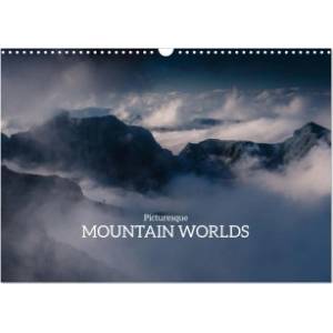 Calvendo Picturesque Mountain Worlds (Wall Calendar 2026 DIN A3 landscape), CALVENDO 12 Month Wall Calendar | Calvendo, Stefan Becker