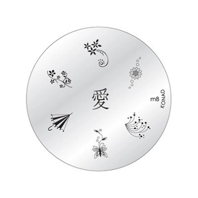 Konad destička na razítkování m8