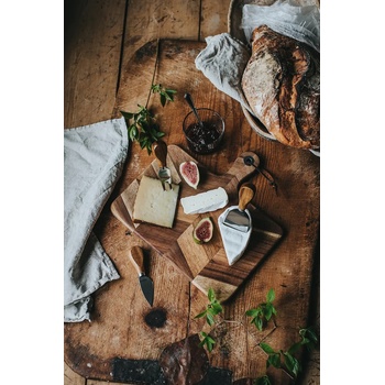 Dorre Дъска за сирене с прибори Dorre Ollie 30 x 29 cm 4 elementy (5.9194)