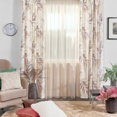 Porto záves beige 290 cm