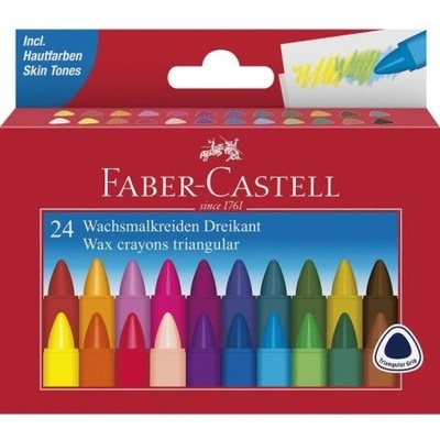 Faber-Castell voskovky triangular sada 24 ks