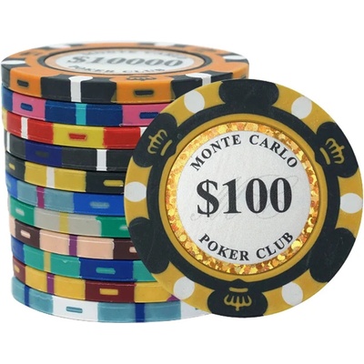 Monte Carlo Pokerclub 100 1ks – Zboží Dáma