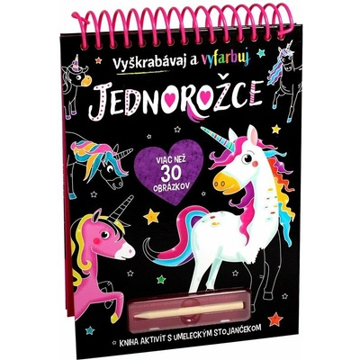 Jednorožci Vyškrabuj a vybarvuj – Zbozi.Blesk.cz