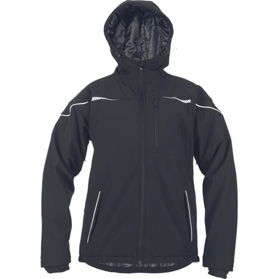 Cerva bunda EMERTON STR softshell zimní čierna