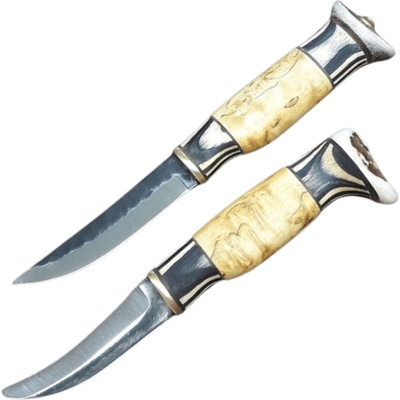 Wood Jewel Karelian Bear dog doubleknife WJ23KKK