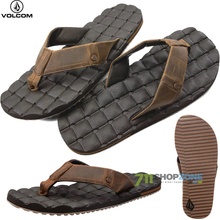 Volcom Recliner Leather sandal
