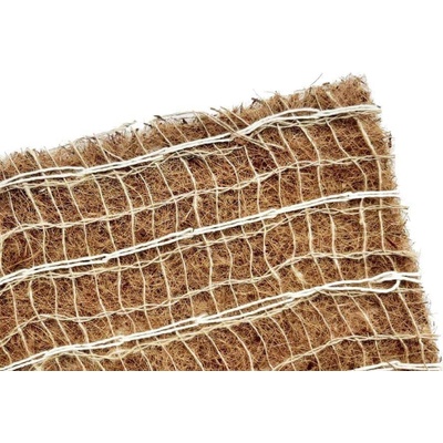 Kokosová mulčovací rohož s jutovou síťovinou – Geomat K-J 450 g/m² 2×25 m [50 m²] – Hledejceny.cz