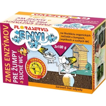 ZMES ENZÝMOV PRE ŽUMPY A SUCHÉ WC 3 x 100g