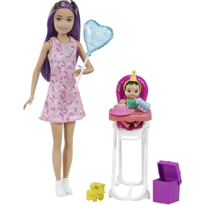 Barbie Skipper pestúnka narodeninová oslava