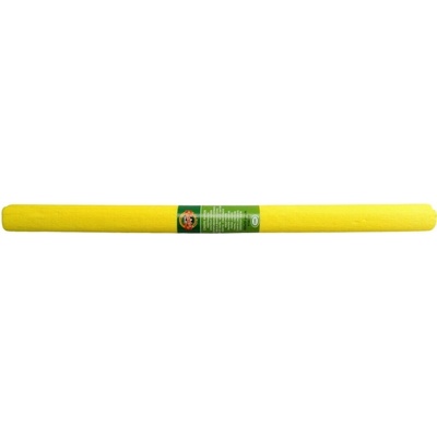 Koh-i-Noor Krepový papír 200 x 50 cm - žlutý středně