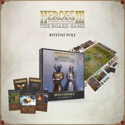 Archon Studio Heroes of Might & Magic III: The Board Game – rozšíření Bitevní pole - CZ
