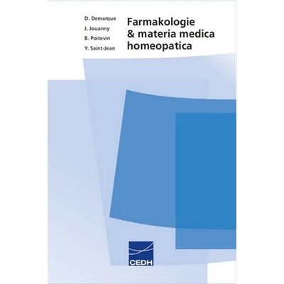 Farmakologie a materia medica homeopatica